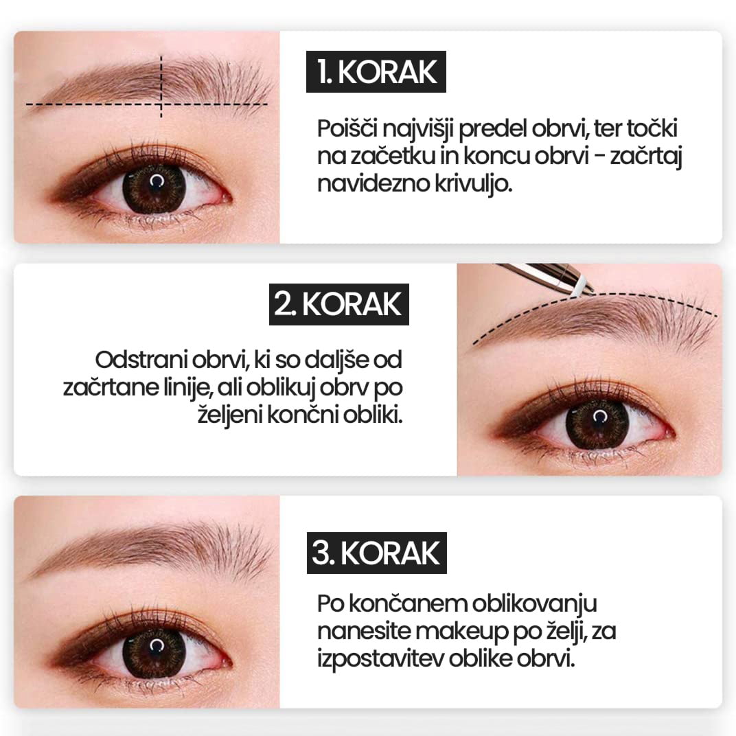 Oblikovalec obrvi Fine Cut